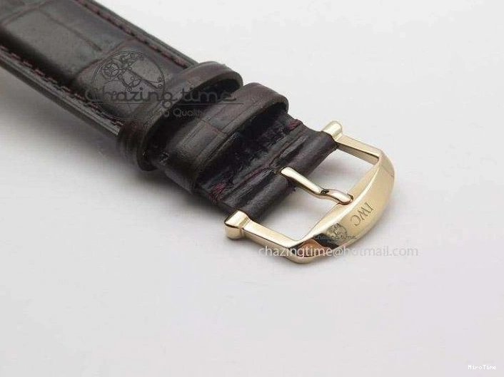 MIROTIME 0425 Modern Portofino SCHAFFHAUSEN RG MKF 1:1 V2 Best Edition White Dial On Brown Leather Strap A 7344